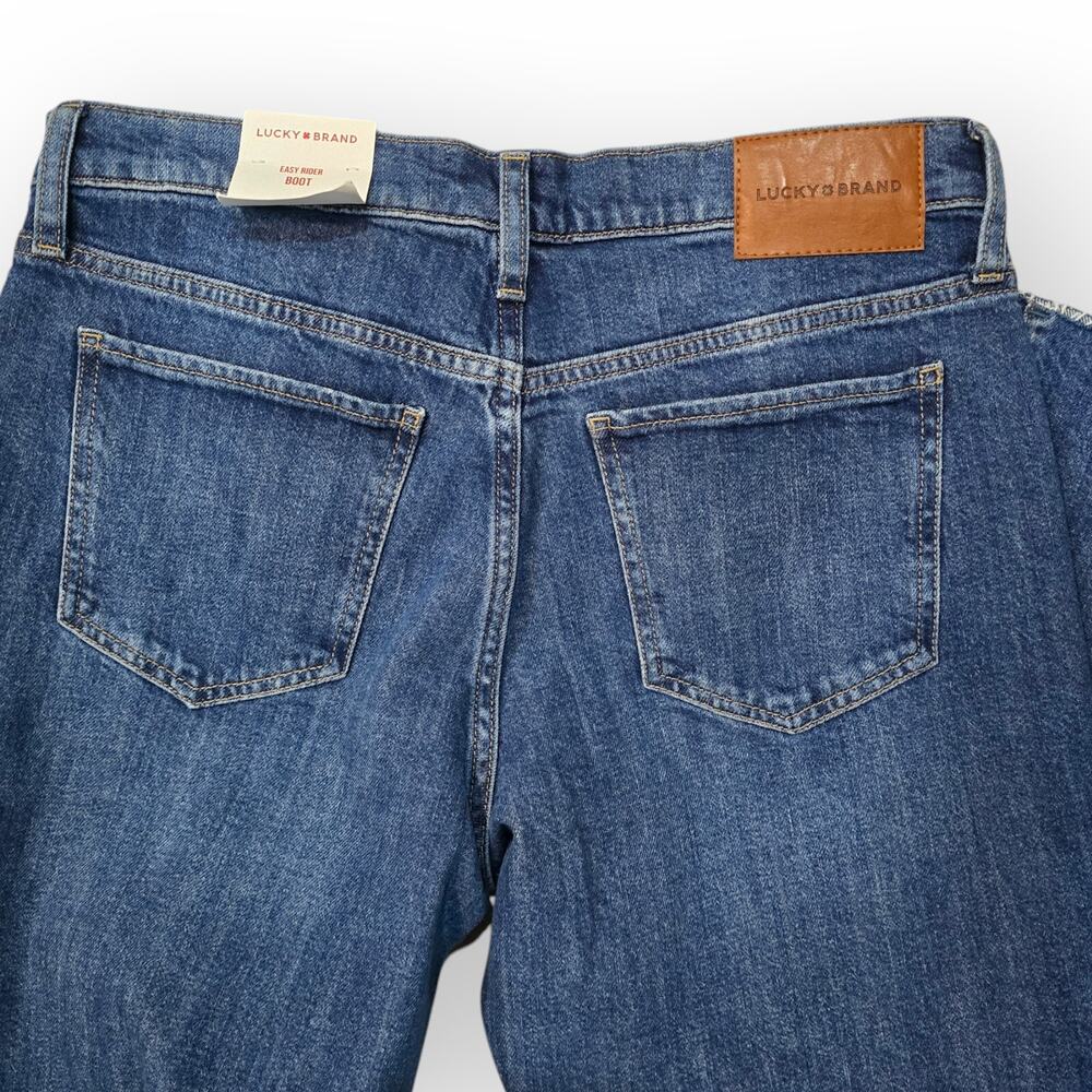 Lucky Brand Easy Rider Boot Jeans Size 8/29 New With Tags - Picture 2 of 5